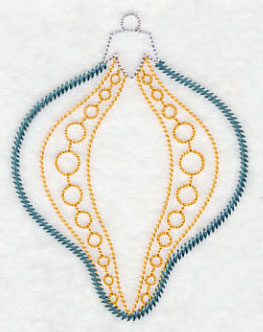 Merry and Bright Ornament 1 (Vintage)