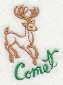 Reindeer Take Flight - Comet