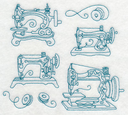 Sew It Seams Medley (Redwork)