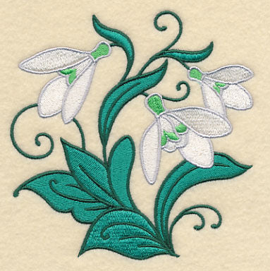 Whimsical Snowdrops