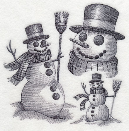 Snowman Sketch