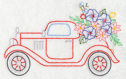 Roadster in Bloom (Vintage)