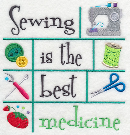 Sewing is the Best Medicine