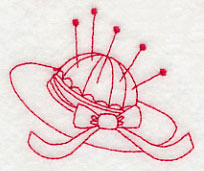 Pincushion 5 (Redwork)