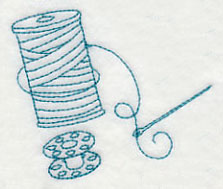 Needle and Thread 3 (Redwork)