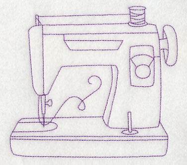 Make It Sew Machine 3 (Redwork)