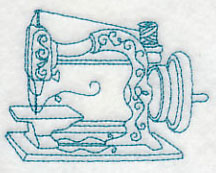 Sew It Seams Machine 4 (Redwork)