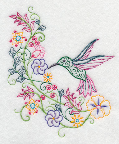 Hummingbird Flourish