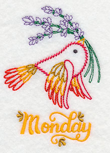 Kitchen Whimsy with Lavender (Vintage)