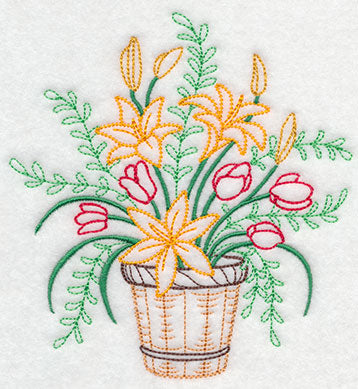 Blooming April Basket (Vintage)