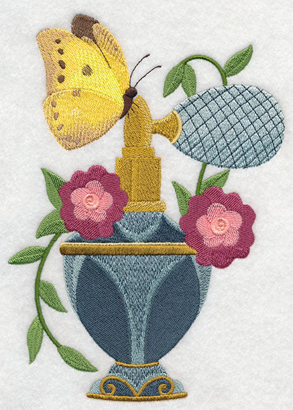 Perfume Bottle with Butterfly