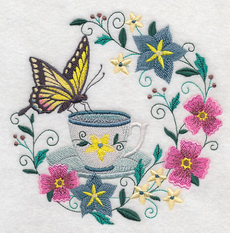 Time for Tea with Tiger Swallowtail