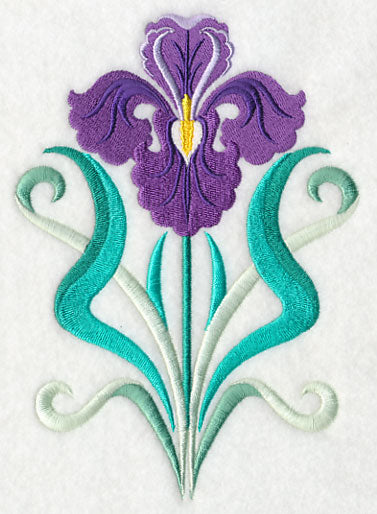 Art Deco Iris