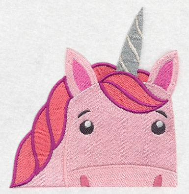 Peeking Unicorn