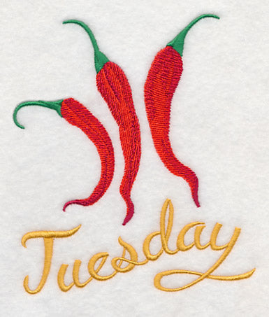 Peppers (Cayenne) on Tuesday