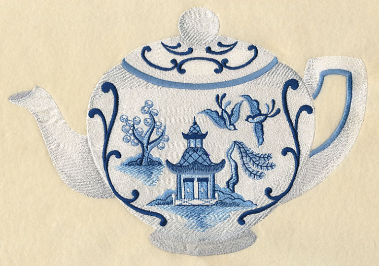 Blue Willow Tea - Pot