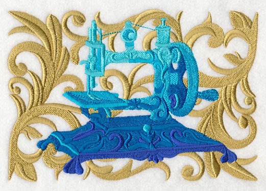 Baroque Sewing Machine