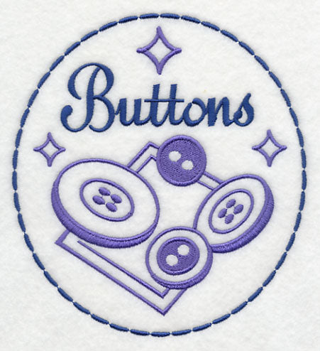 Crafty Notions Label: Buttons