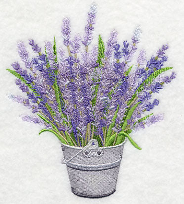 French Lavender in Pail