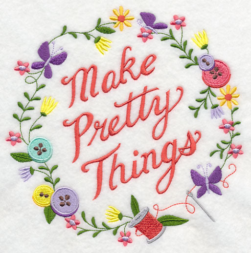 Make Pretty Things Wreath