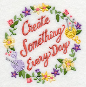Create Something Every Day Wreath