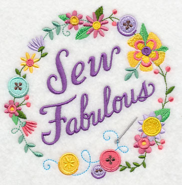 Sew Fabulous Wreath