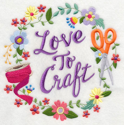 Love To Craft Wreath