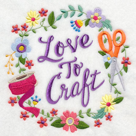 Love To Craft Wreath