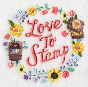 Love To Stamp Wreath