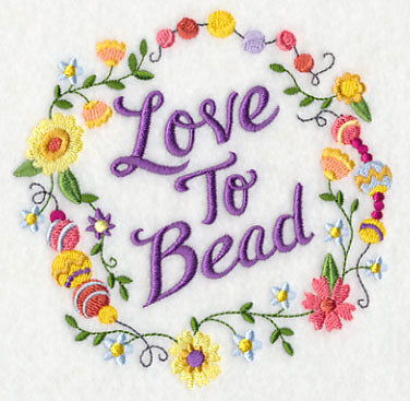 Love To Bead Wreath