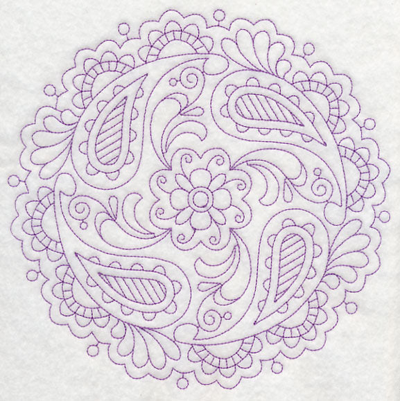 Mehndi Medallion Bhusana