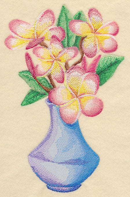 Frangipani Bouquet in Watercolor