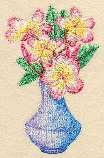 Frangipani Bouquet in Watercolor