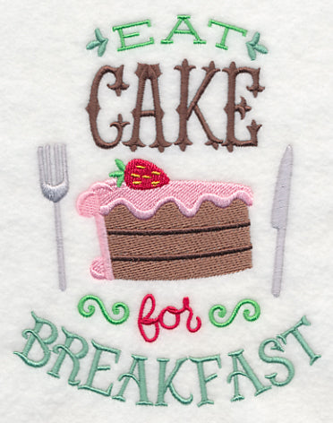 Eat Cake for Breakfast