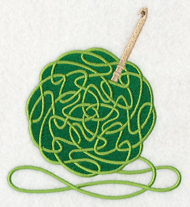 Knotwork Yarn with Crochet Hook