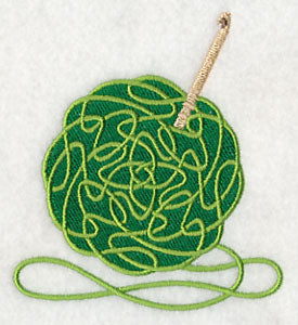 Knotwork Yarn with Crochet Hook