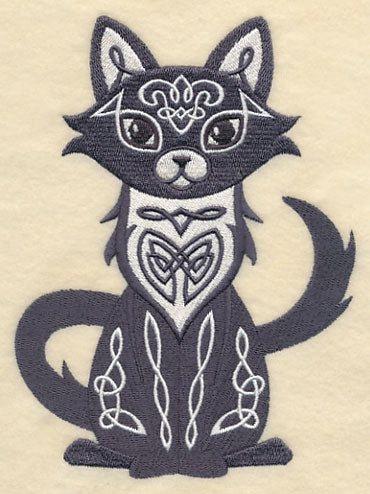 Celtic Knotwork Cat