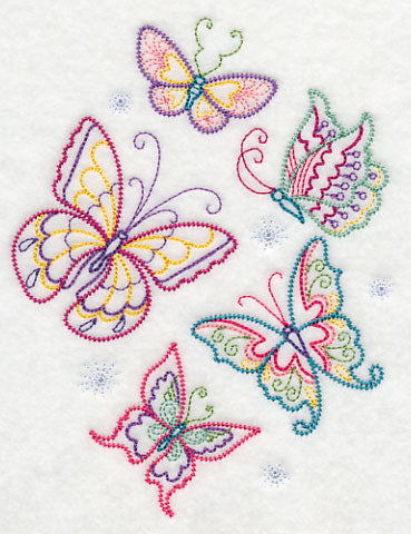 Dreamy Butterfly Flight (Vintage)