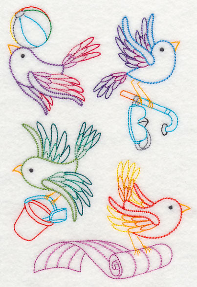 Beach Bum Birds (Vintage)