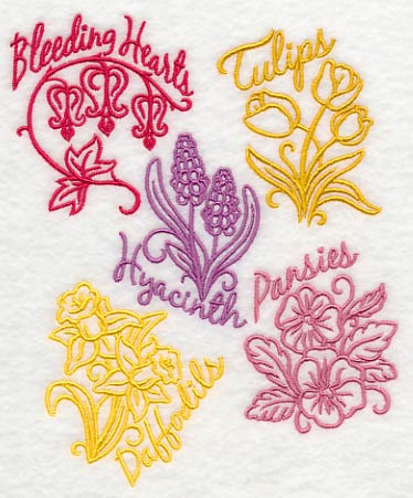 Spring Garden Collage