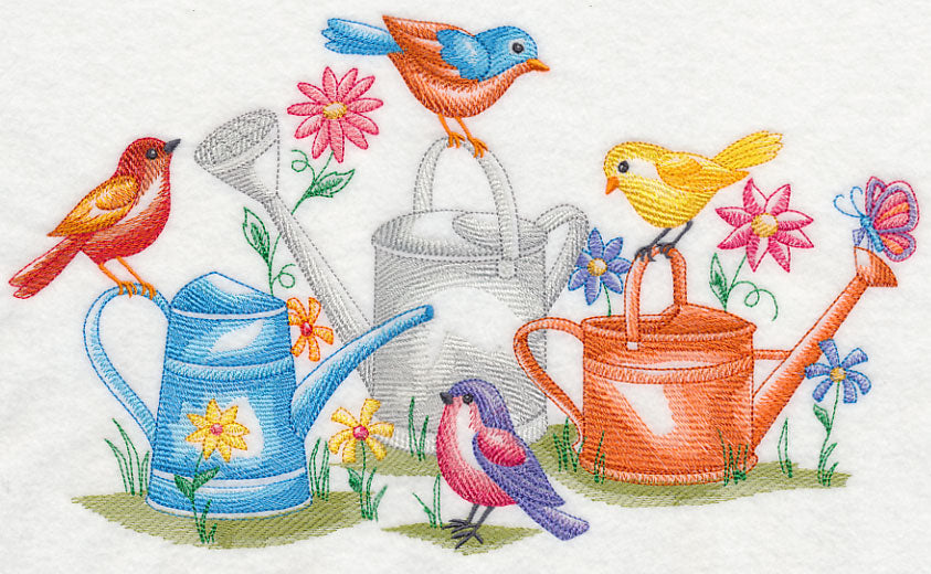 Tweeting in the Garden