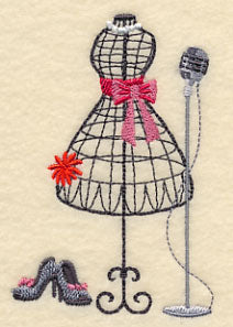 Rockabilly Dress Form