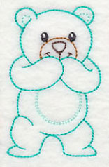 Teddy Bear Giggling (Vintage)