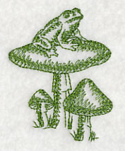 Toad and Stool 2 (Toile)