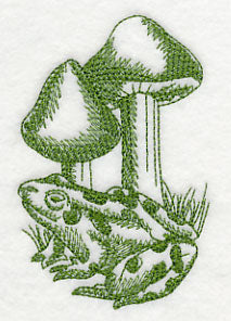 Toad and Stool 5 (Toile)