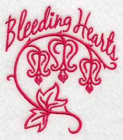 Spring Garden Bleeding Hearts