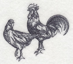 Country Chicken Pair 2