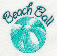 Fun In the Sun Beach Ball (Toile)
