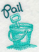 Fun In the Sun Pail (Toile)