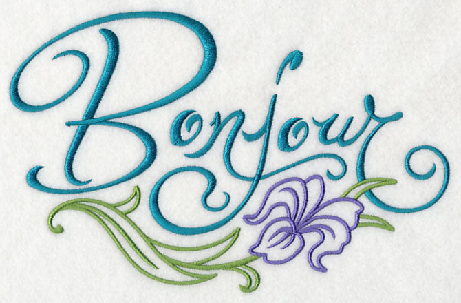 Good Morning - French Bonjour